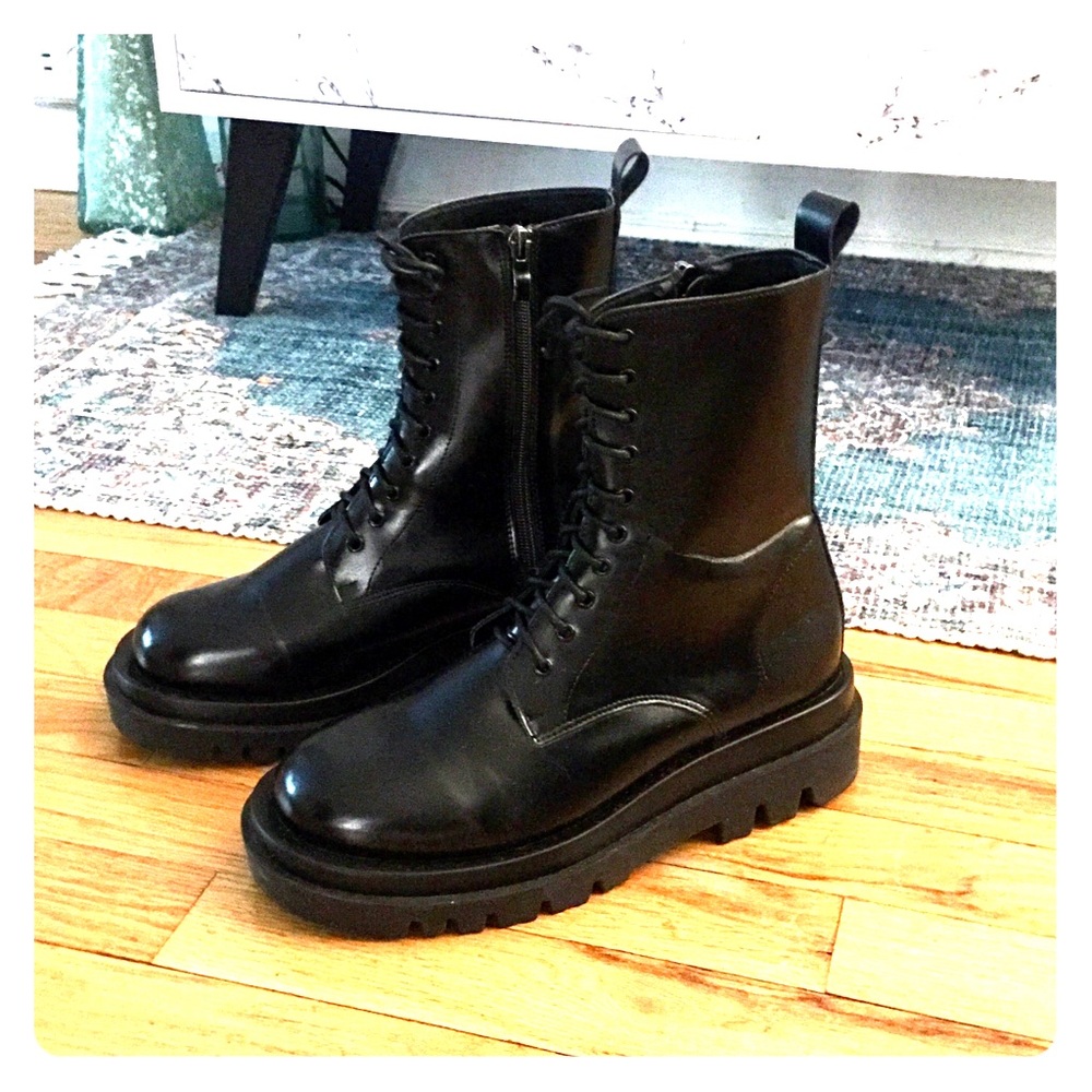Ladies Combat Boots
